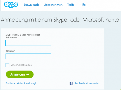 Skype Web – Mit WebSkype können Sie Skype auch ohne App Download nutzen